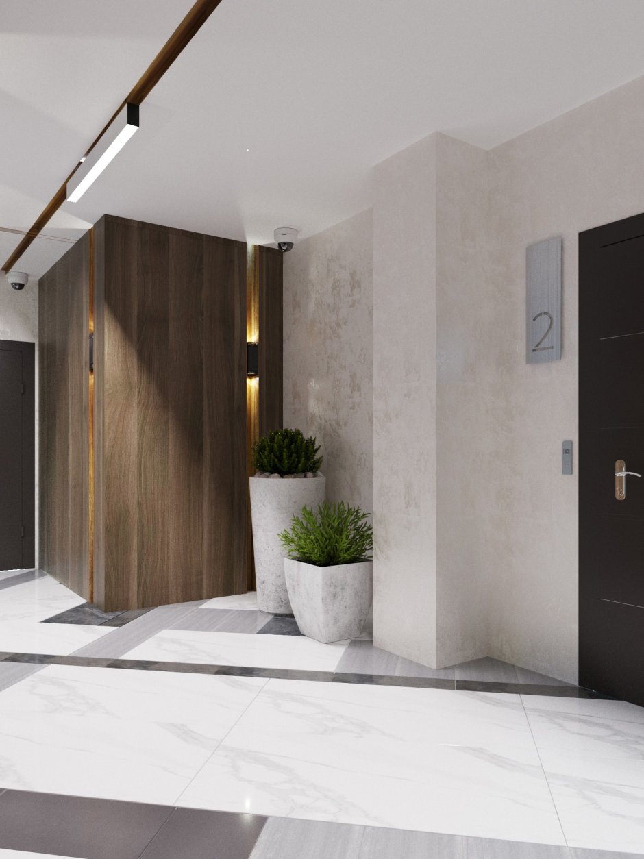 Холл коридор КРОСТ