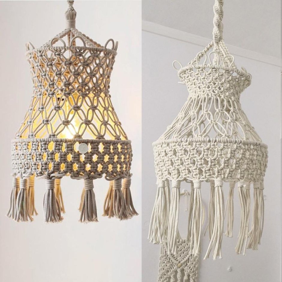 Macrame Chandelier 2