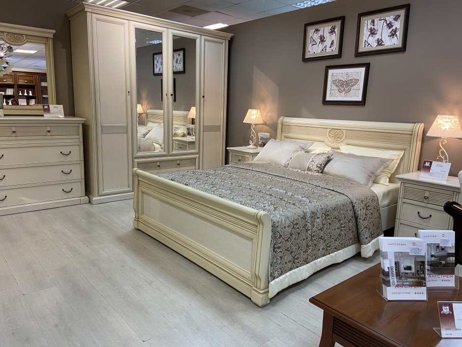 Ангстрем мебель Кантри спальня