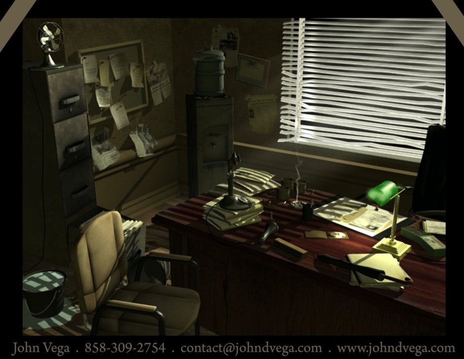 Кабинет детектива Нуар