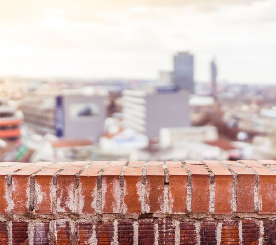 Фон стройка из кирпичей