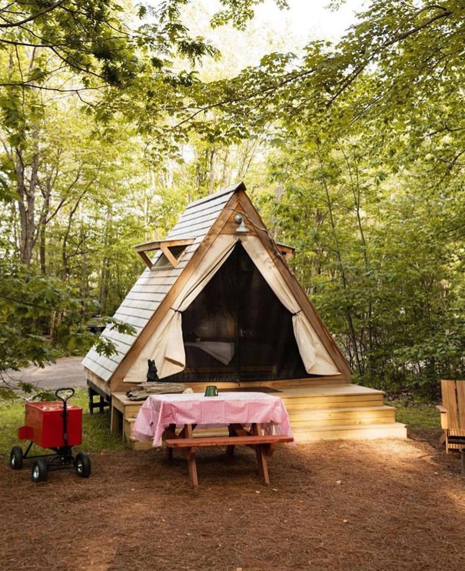 Глэмпинг палатка-Хаус