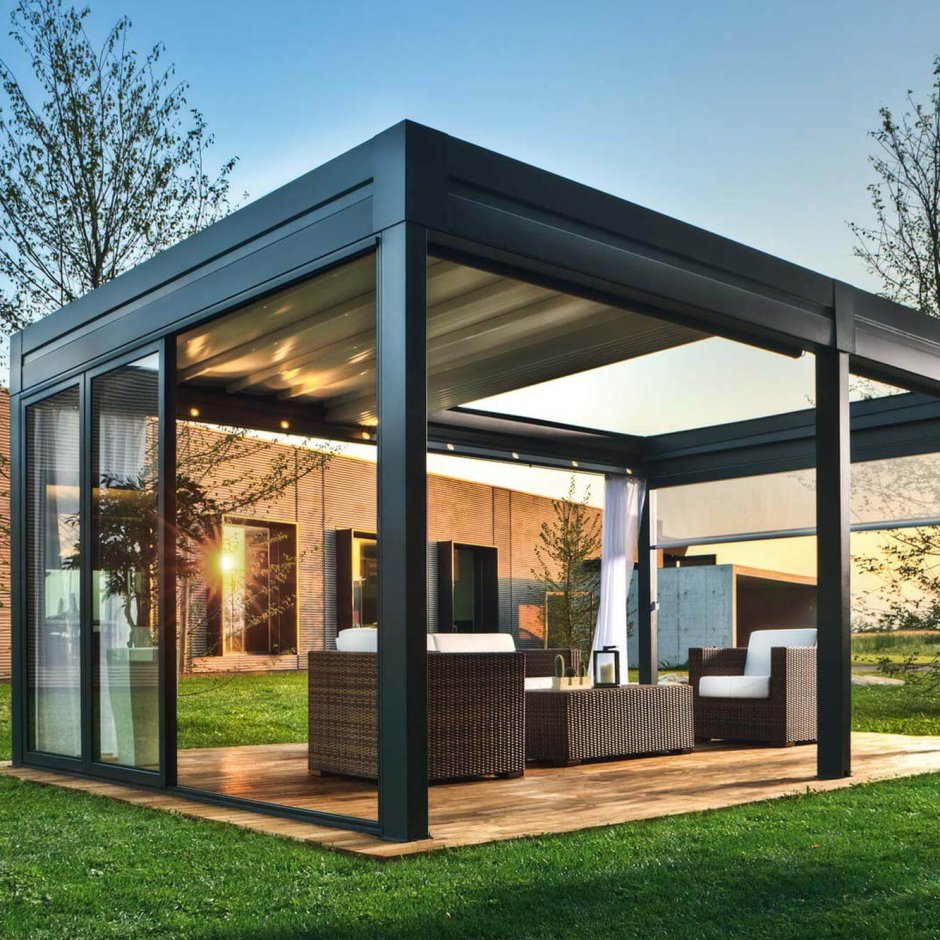 Беседка патио барнхаус