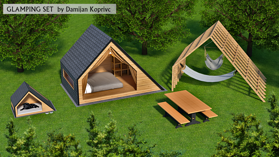 Глэмпинг а фрейм