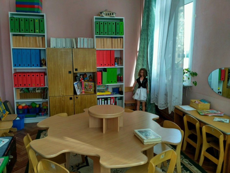 Рабочая зона в детском саду