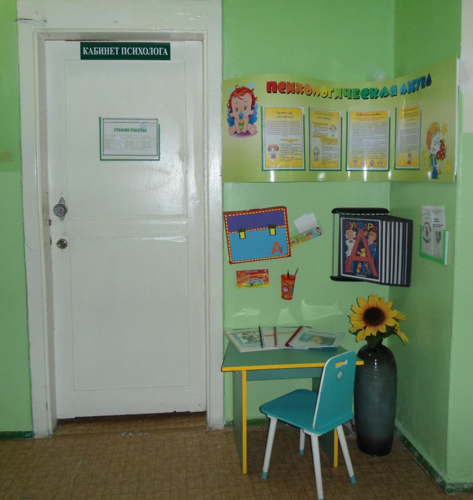 Кабинет психолога в школе
