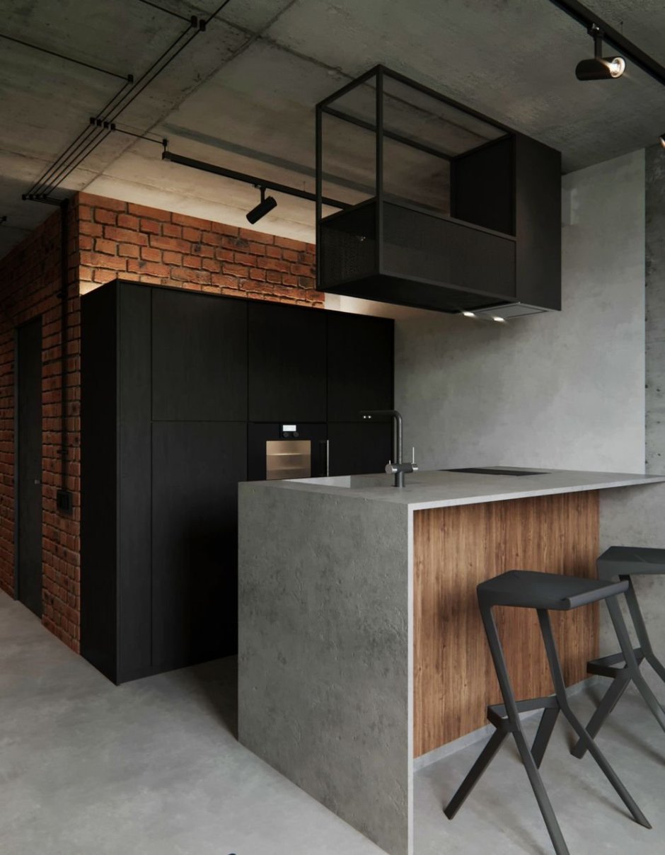 Офисная кухня лофт