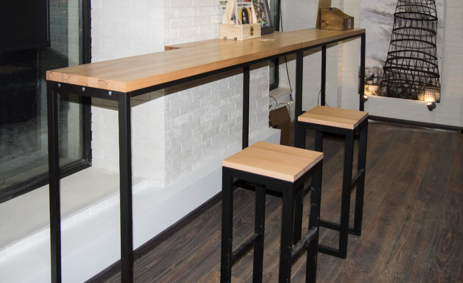 Стол для кафе лофт 800х1600