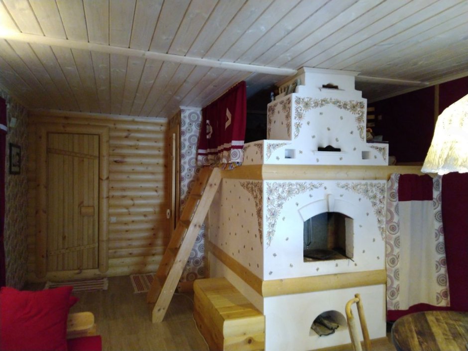 Домик с русской печью