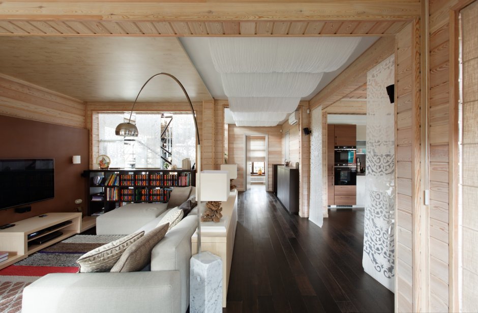 Барнхаус интерьер