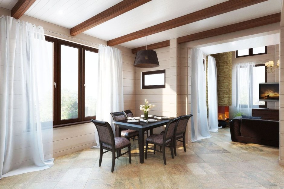 Стиль фахверк в интерьере