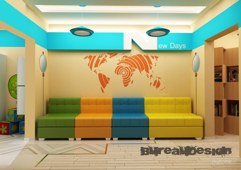 Мебель для фойе школы