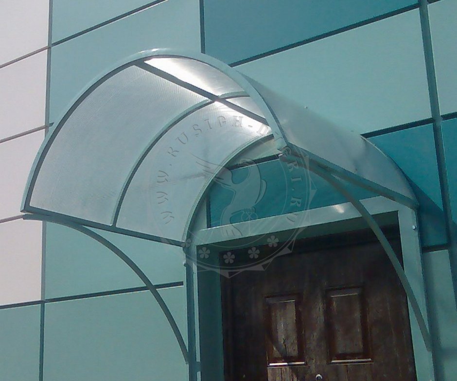 Кронштейны для стеклянных козырьков 400*1200