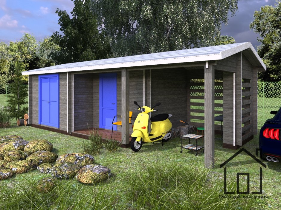 Сарай бытовка