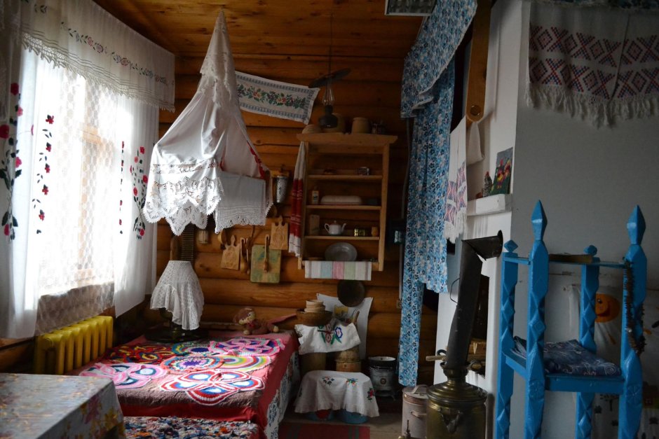 Татарская изба чаршау