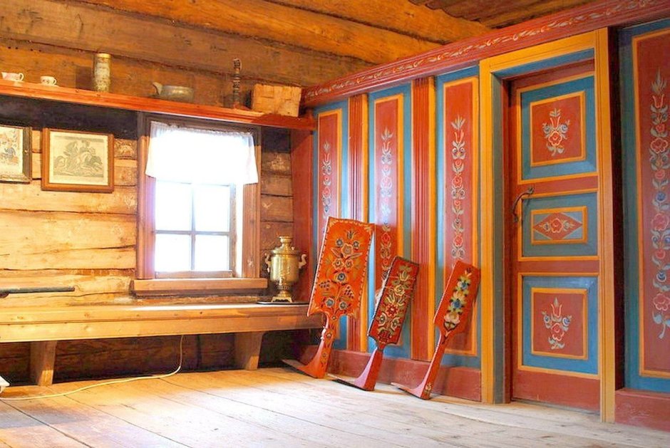 Интерьер бабушкиного дома в деревне