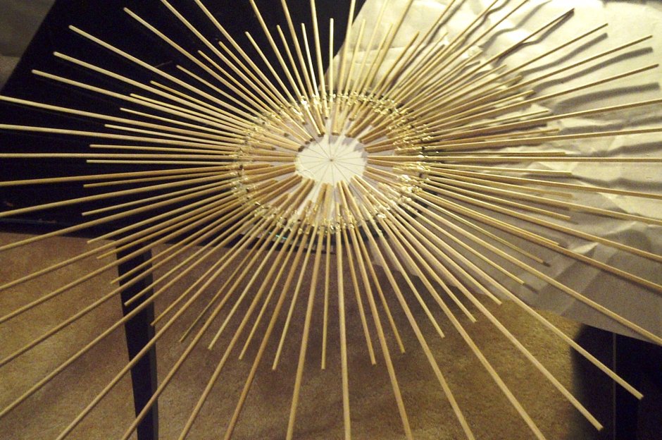 Наклейка на стену солнце