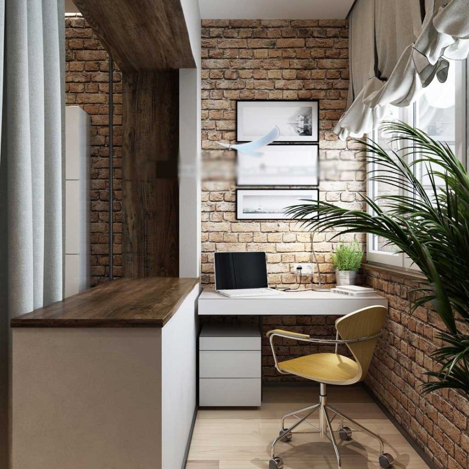 Балкон лофт 3м