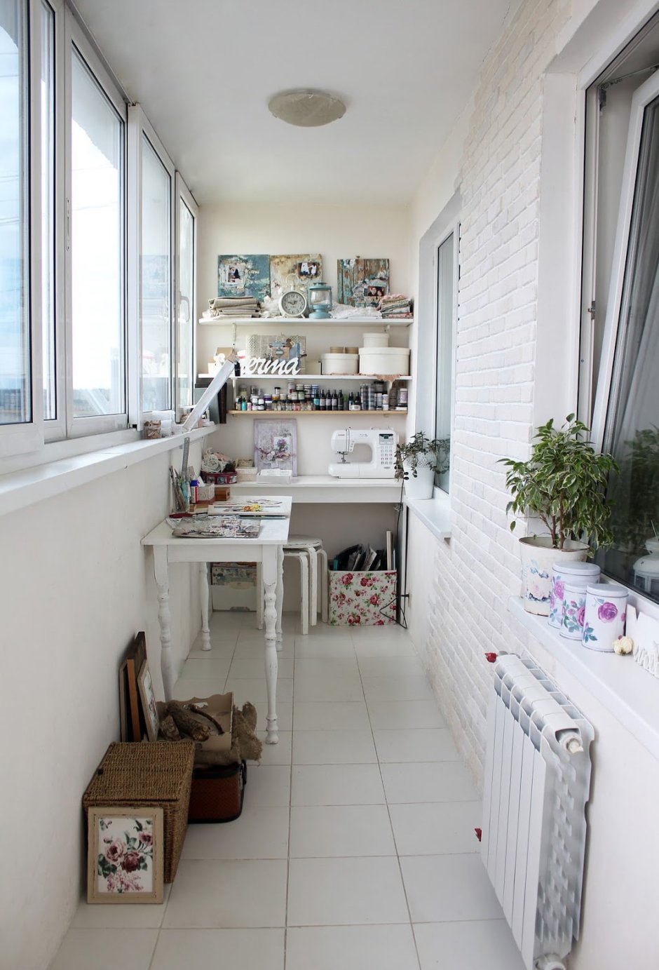 Лоджия переделанная под комнату