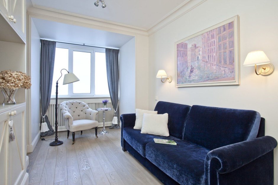 Интерьер лоджии