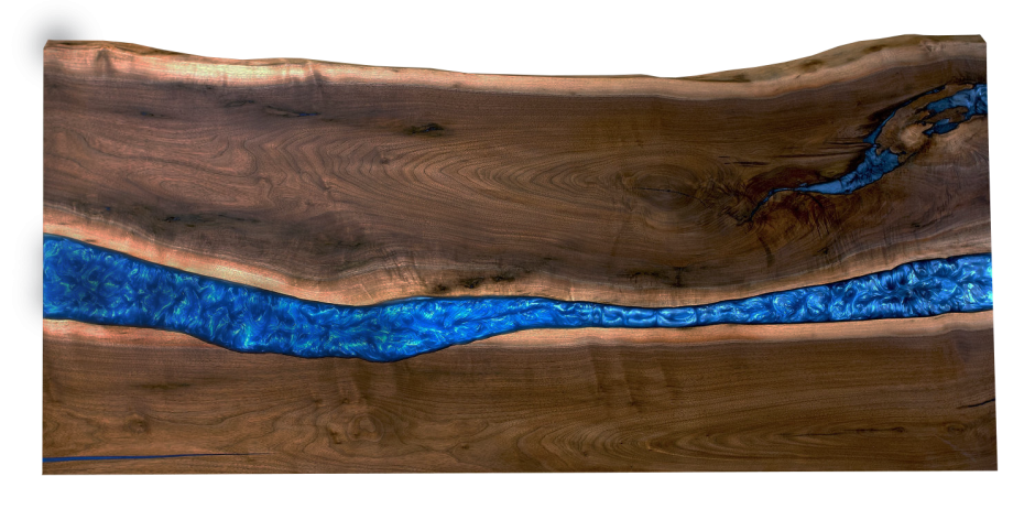 Дерево с эпоксидной смолой текстура