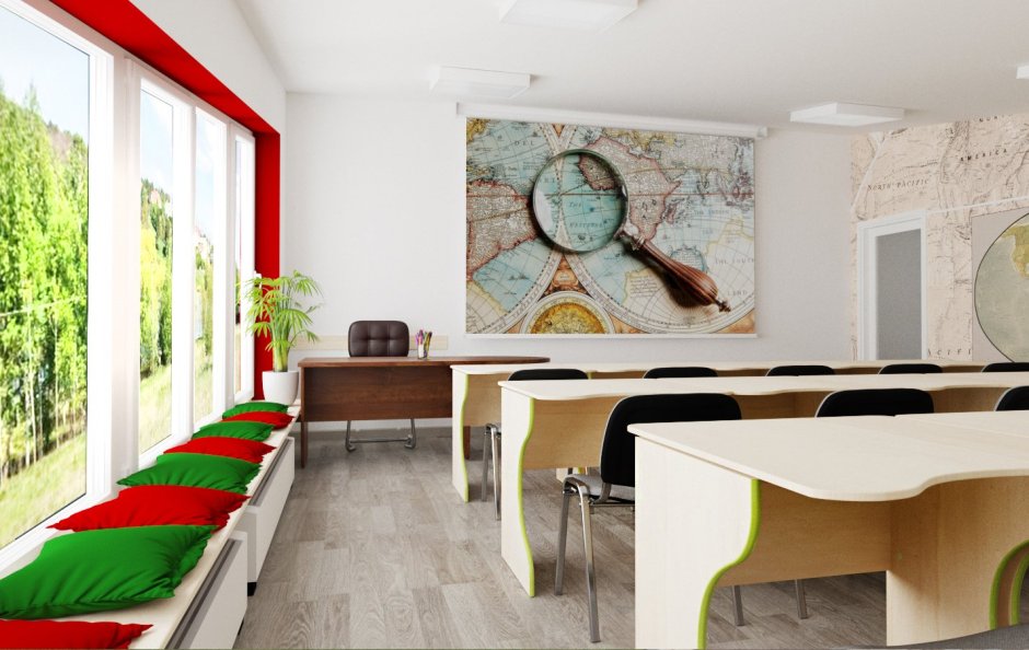 Мебель для зоны отдыха в школе