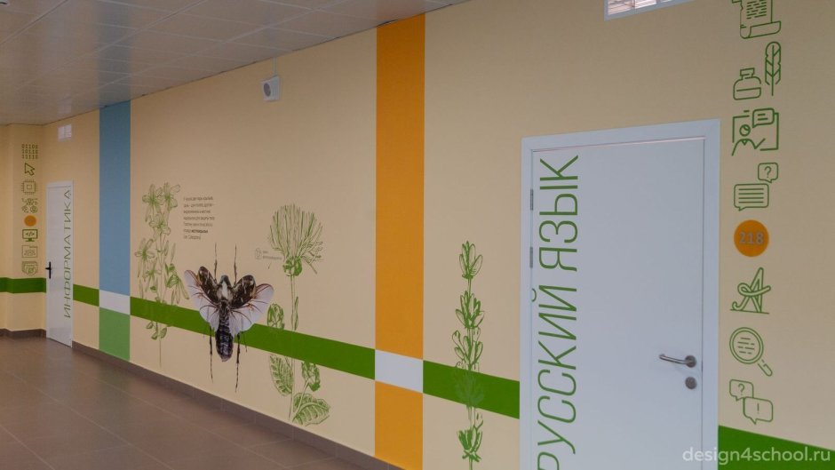 Интерьер спортивного зала в детском саду