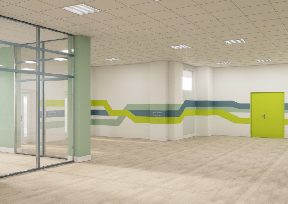 Современная школа интерьер