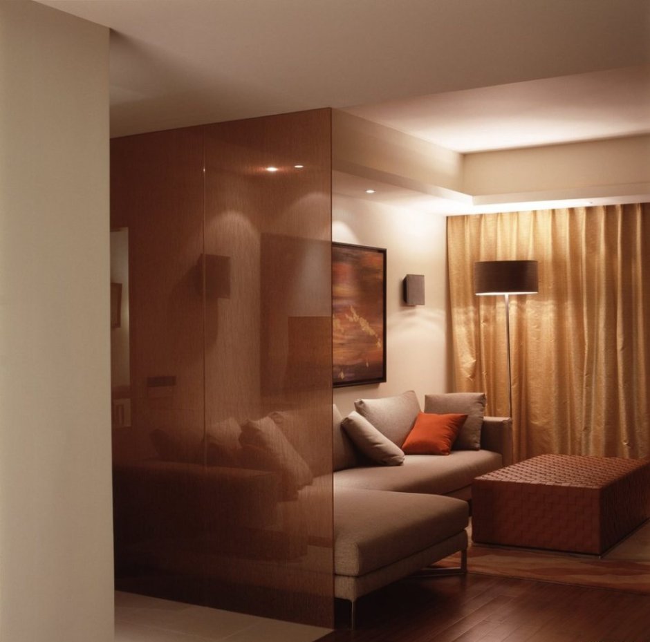 Разделение зала на две зоны