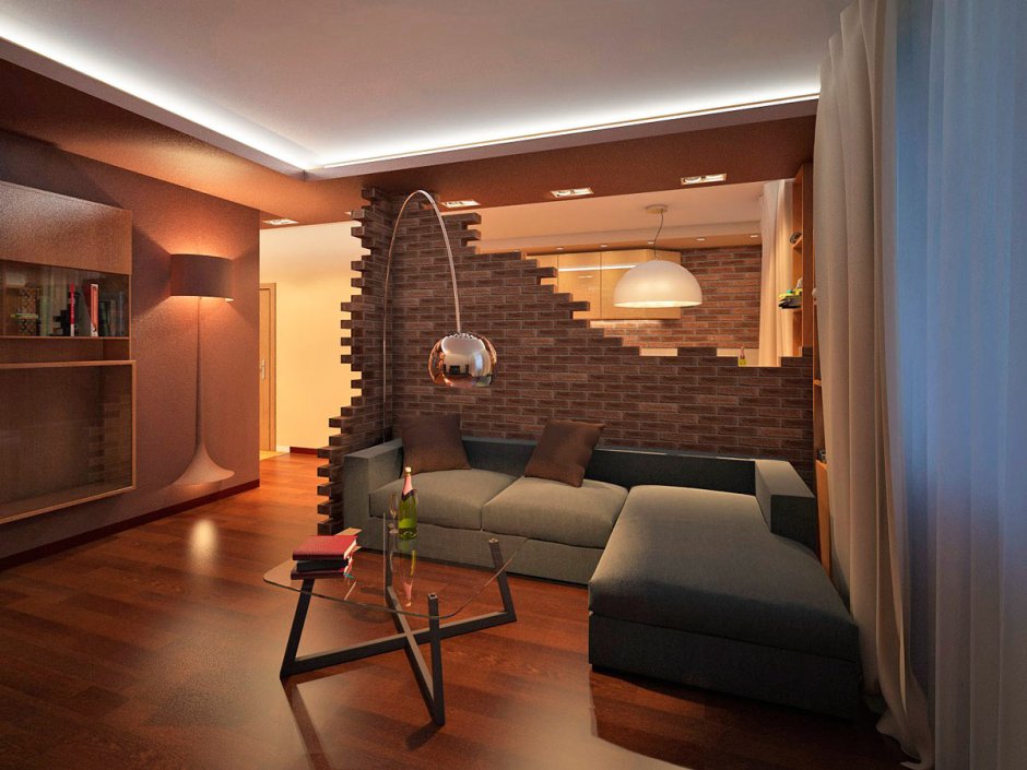 Перегородка не до потолка