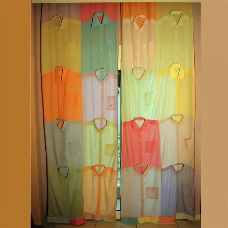 Шторы арка Мадлен оранжевый