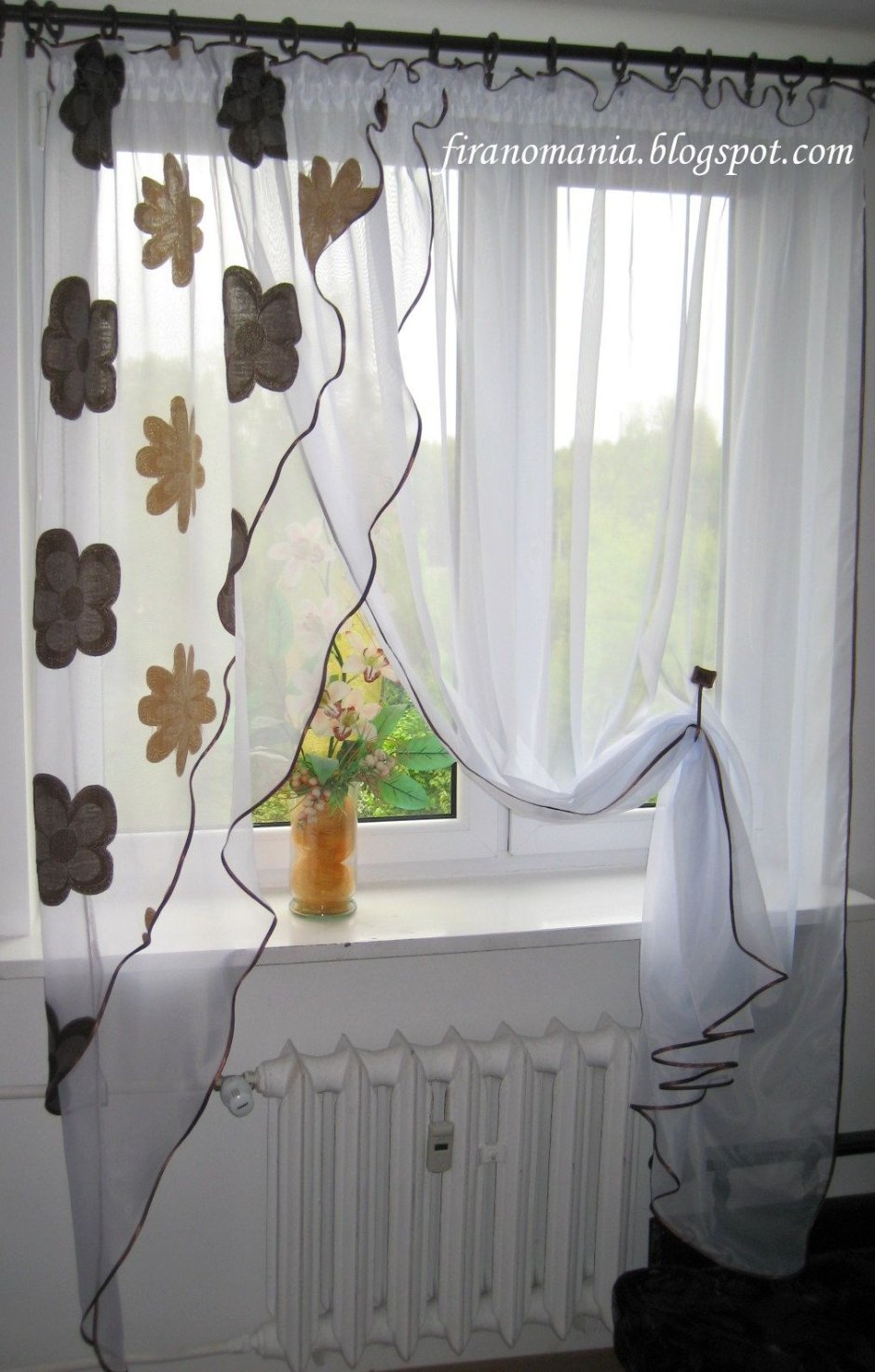 Шторы из остатков ткани