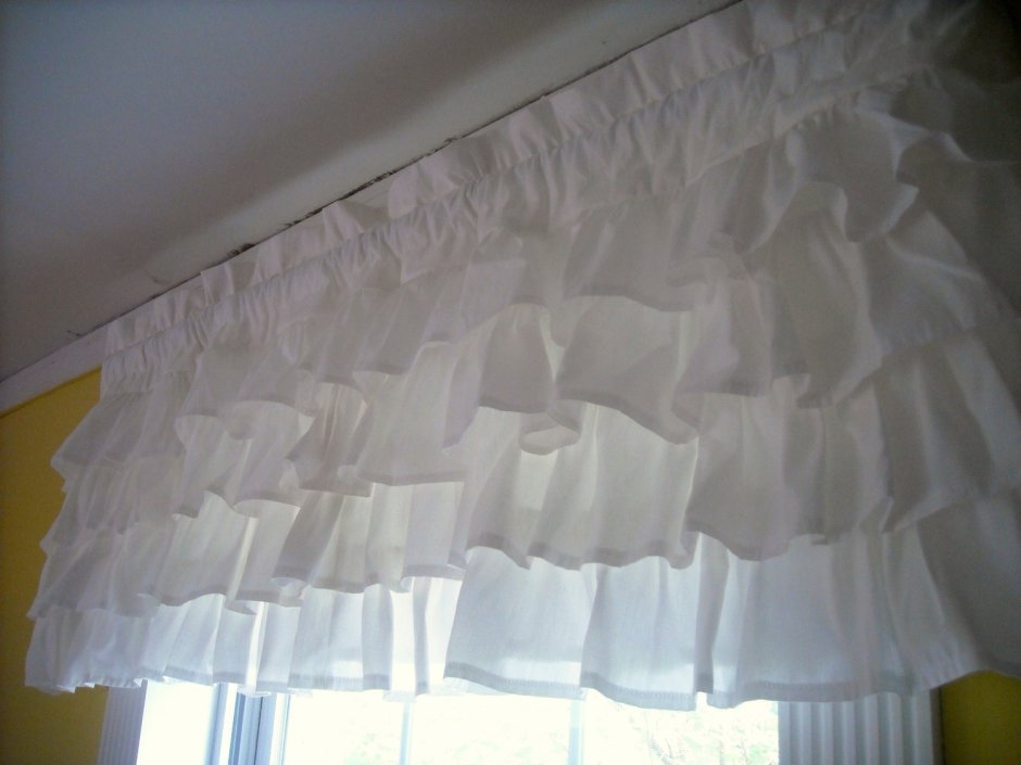 Шторы из остатков тюли