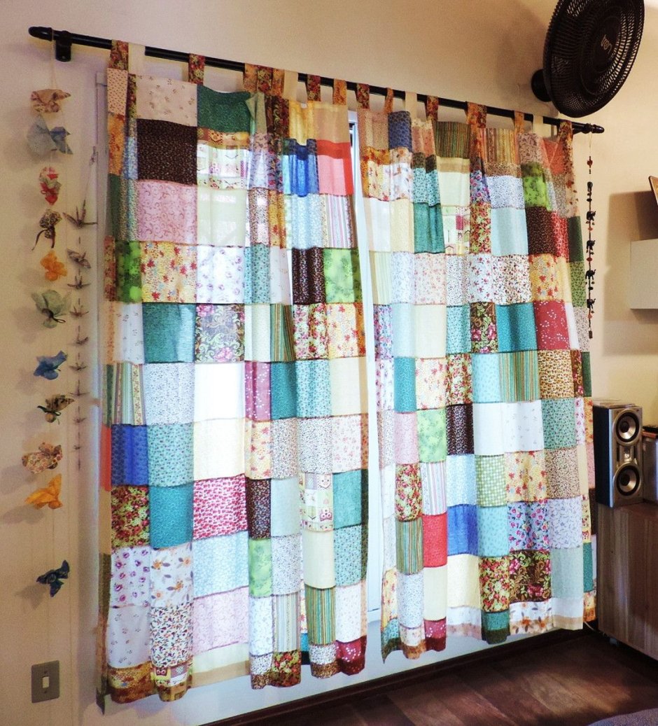 Лоскутные занавески