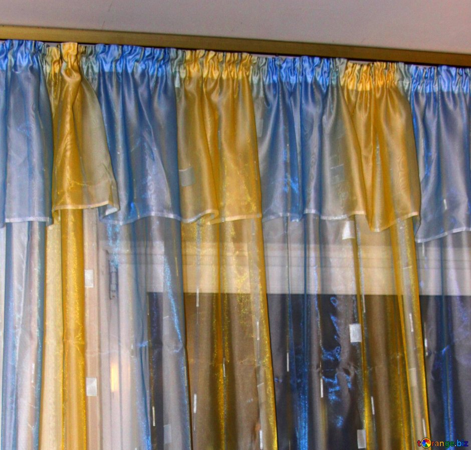 Ламбрекены из остатков вуали