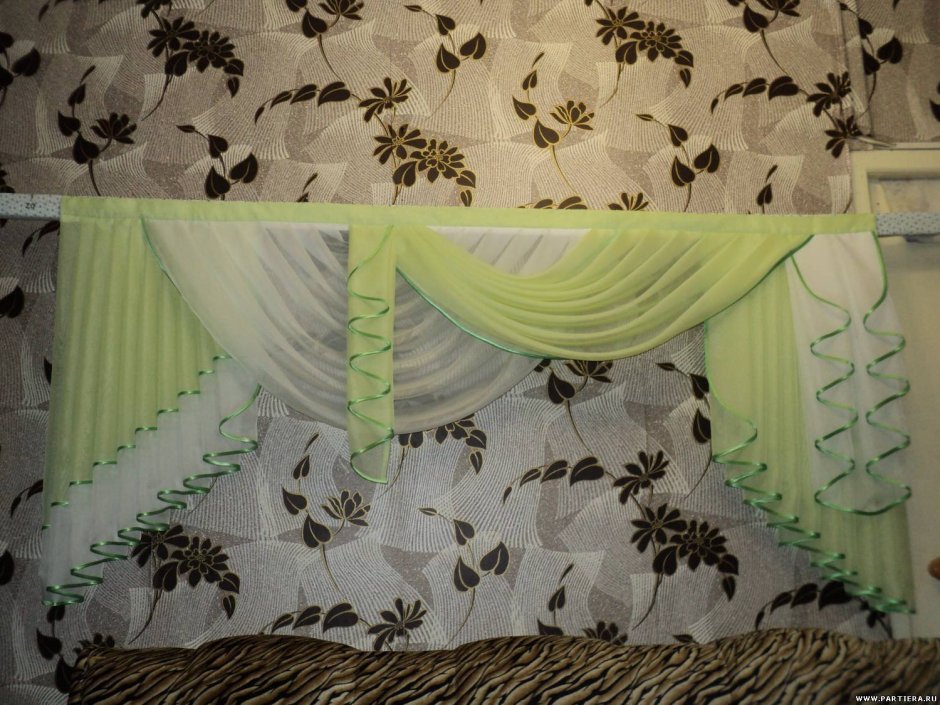 Шитье из остатков тюли