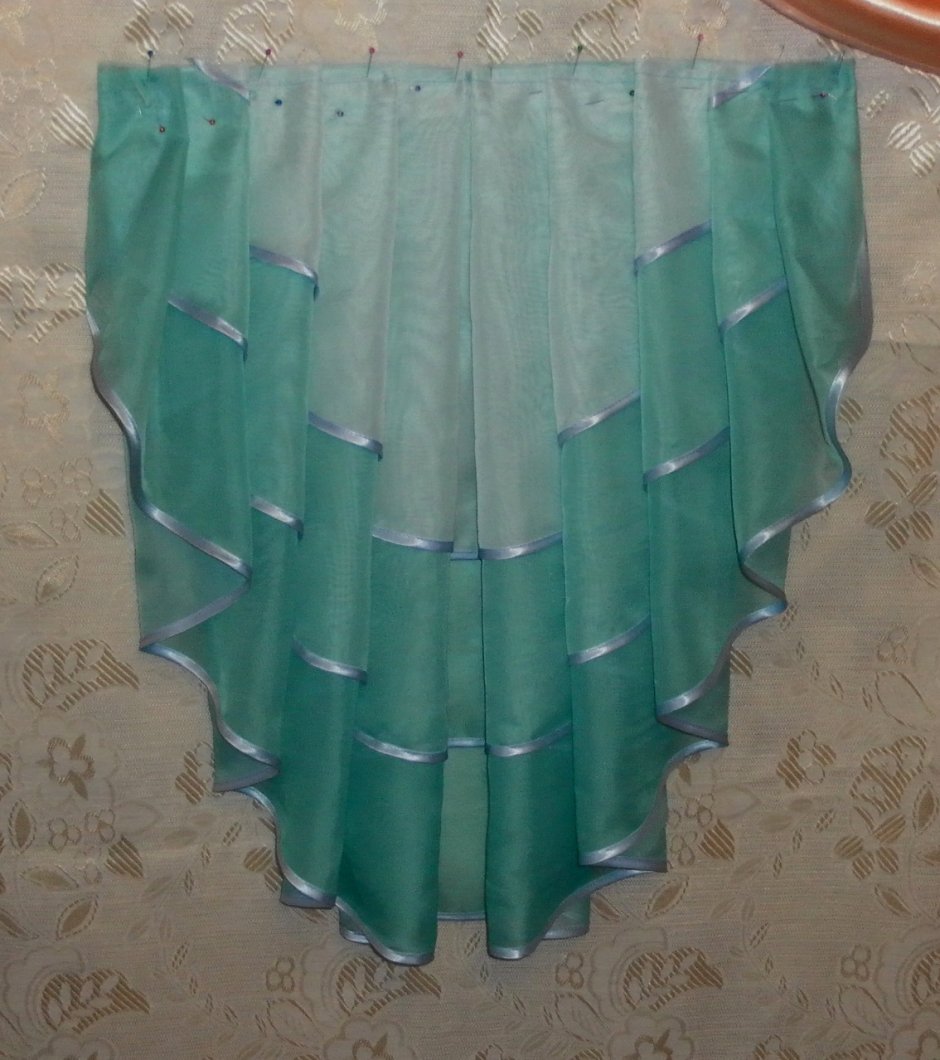 Шторы из остатков ткани