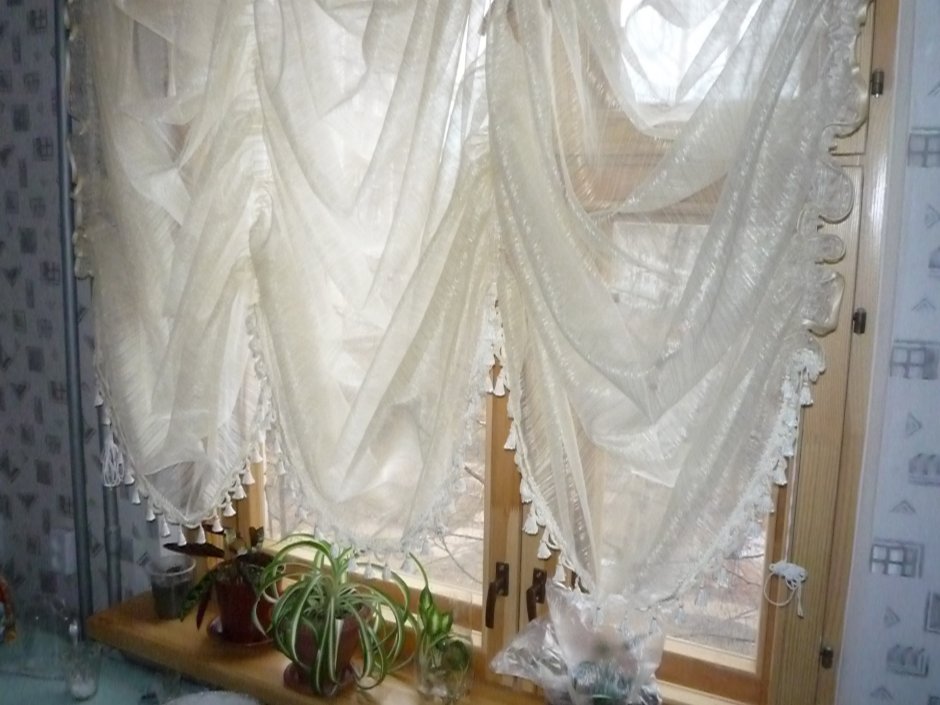 Украшения для портьер из ткани