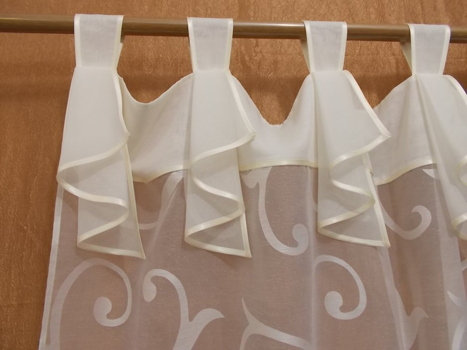 Шторы из остатков ткани