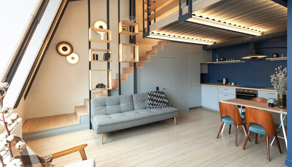 Флэт Хаус с односкатной крышей