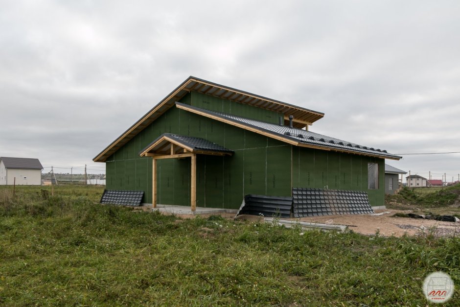 Двухэтажная дача