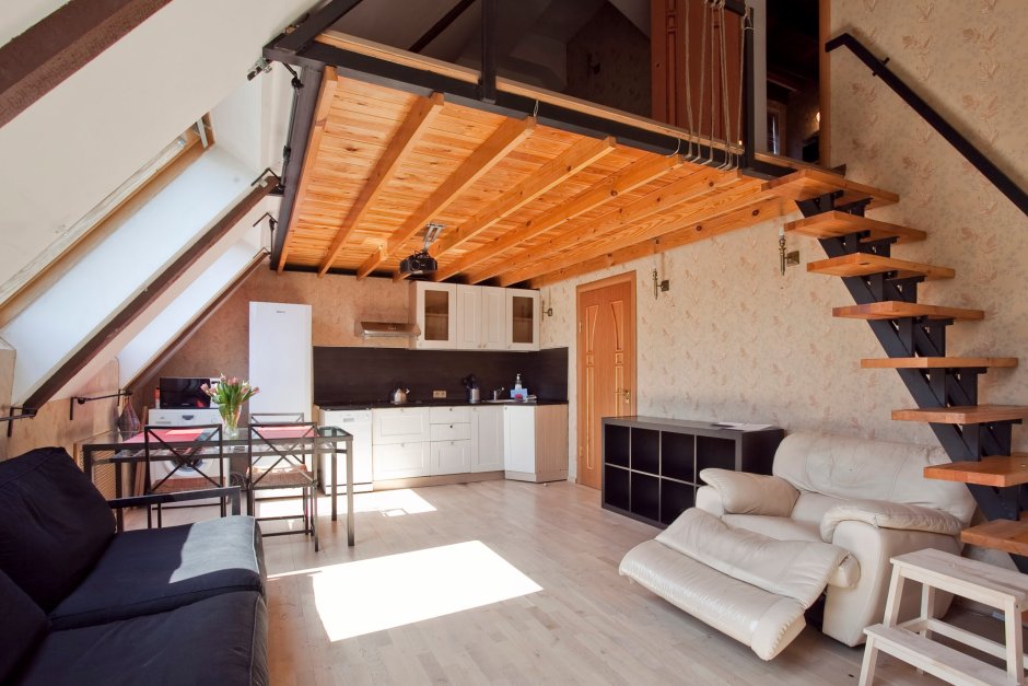 Крыша мансарда