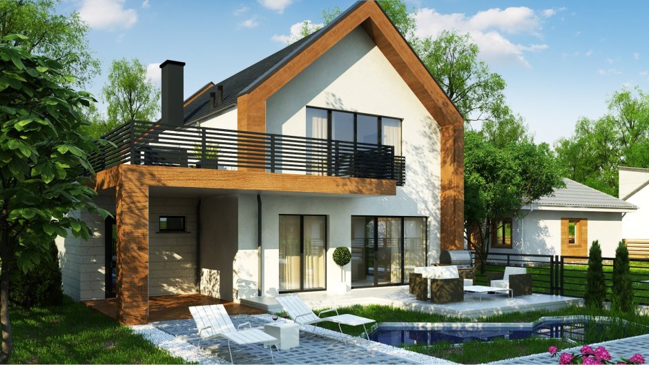 Крыша мансарда