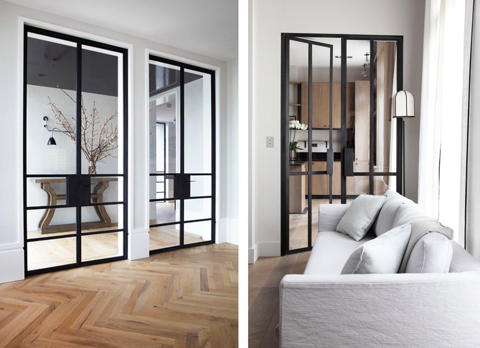 Зеркальная ширма в интерьере