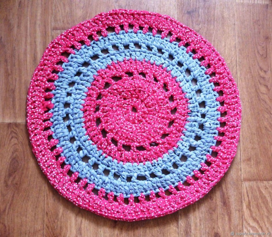 Коврик крючком