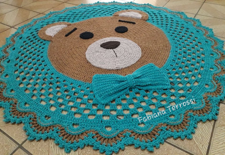 Вязаные подстилки на стулья крючком схемы