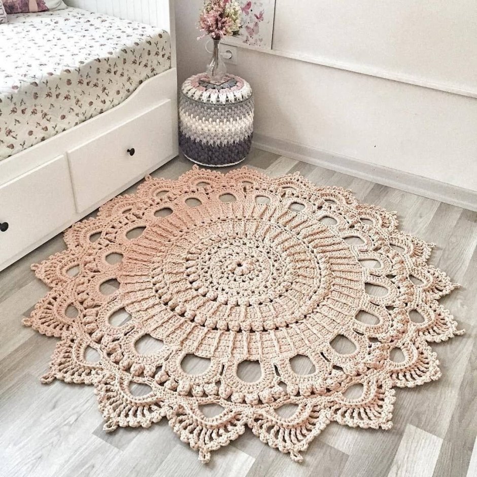 Crochet Rug коврик крючком