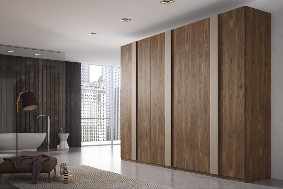 Шкаф купе из шпона