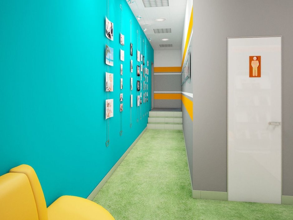 Оттенки для коридоров школ