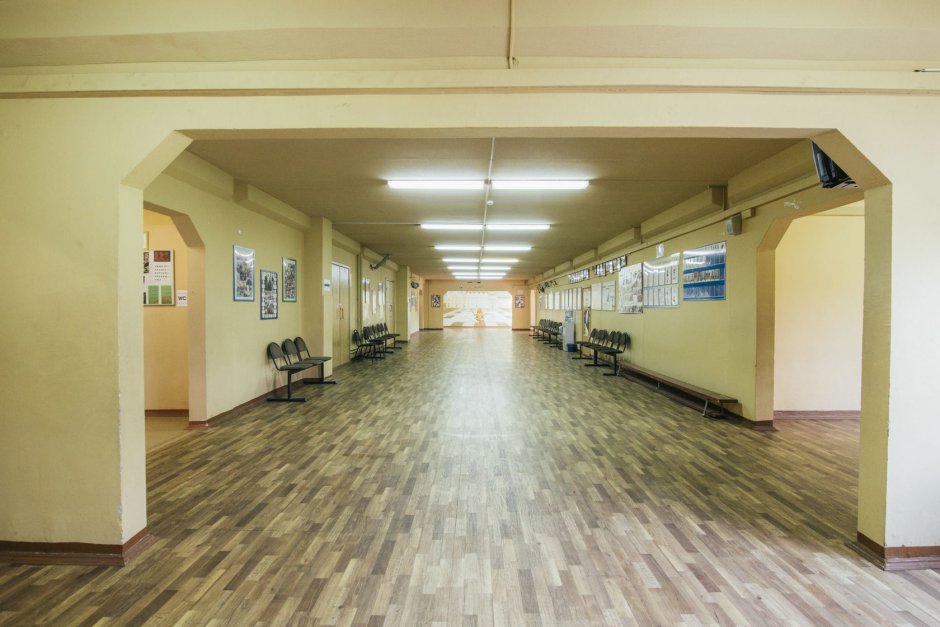 Школьный коридор Россия